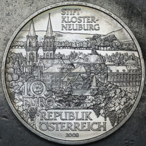 10 Euros Klosterneuburg Abbey Silver C152