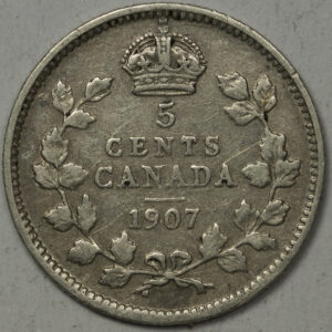 1907 5 Cents - Edward VII C175