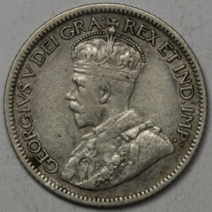 Alternative view of 1930 10 Cents - George V C172