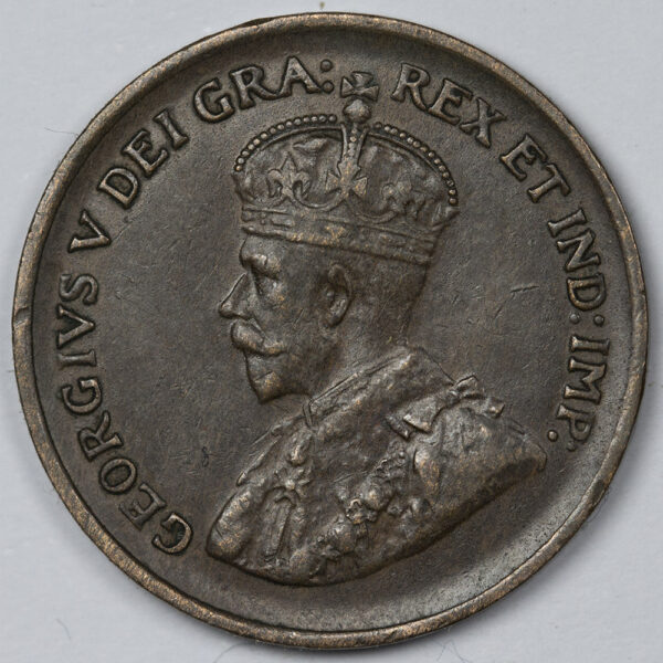 1932 Canada 1 Cent Coin - King George V (Canadian provinces)  C168 - Image 2