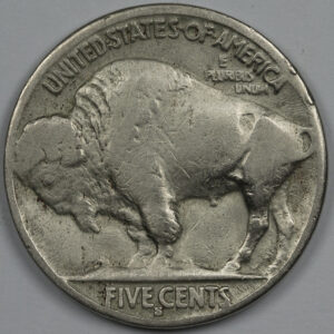 Alternative view of United States 5 Cent 1935 S San Francisco Buffalo Indian  C179