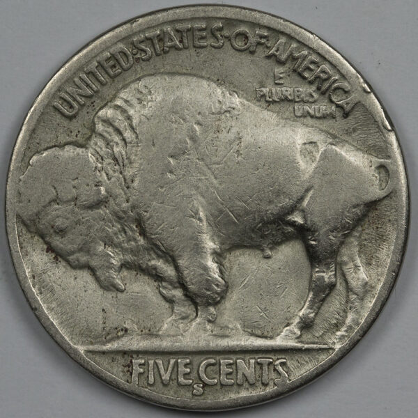 United States 5 Cent 1935 S San Francisco Buffalo Indian  C179 - Image 2