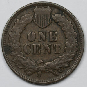 Alternative view of USA 1902 American Indian Head Coin One Cent  C178