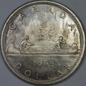 1965 1 Dollar - Elizabeth II 2nd portrait Silver C189