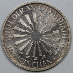 10 Mark 1972F Germany Silver C197