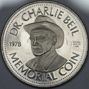 Alternative view of 1978 Indian Days Dollar - Banff, Alberta C247