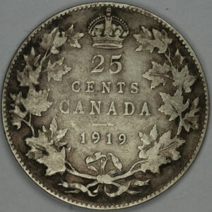1919 25 Cents - George V C251