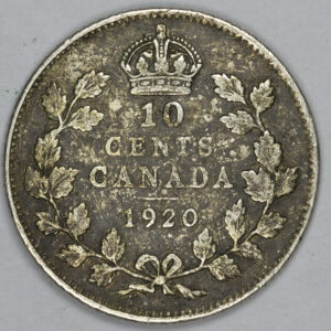 1920 10 Cents - George V C253