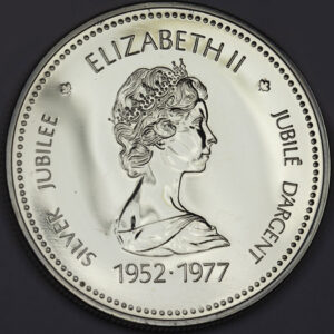 1977 1 Dollar - Elizabeth II Silver Jubilee C258