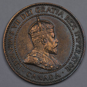 1905 Canadian London Mint One 1 Cent Penny Large Cent Coin C260