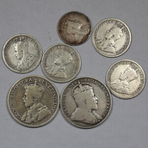 Alternative view of LOT 5 Coins Canada Silver C292