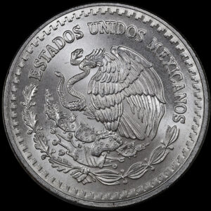 Alternative view of Silver Ounce 1994 Libertad, Coin from Mexico UNC C312