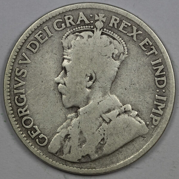1918 25 Cents - George V C283 - Image 2