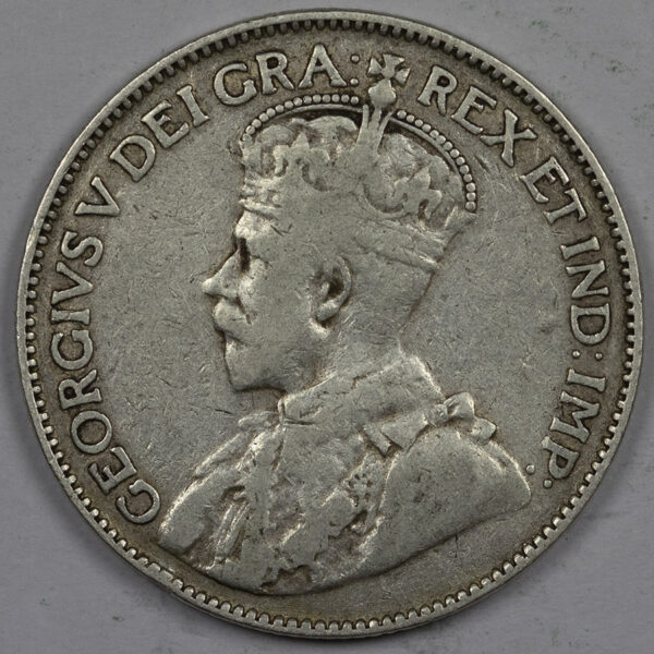 1919 25 Cents - George V C284 - Image 2