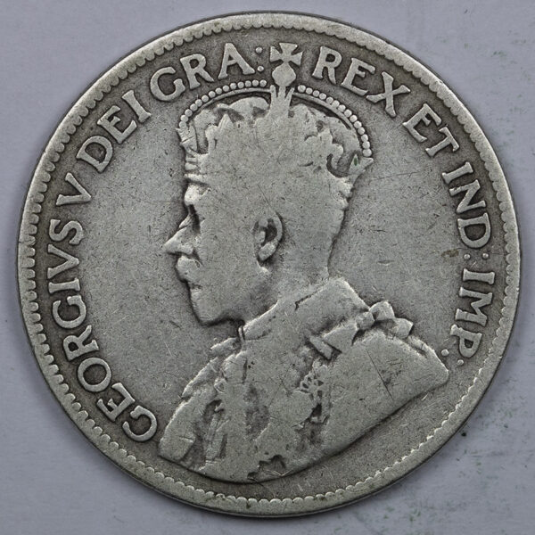 1917 25 Cents - George V C287 - Image 2