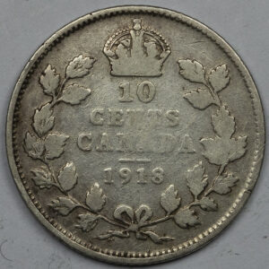 1916 10 Cents - George V C289