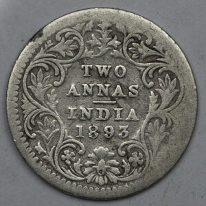 1893 2 Annas - Victoria C290
