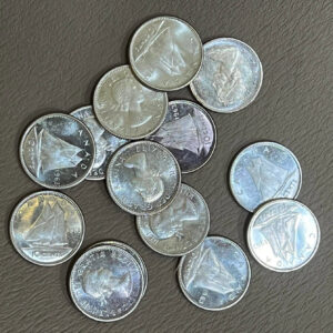 Lot x14 10 Cents Silver Canada UNC C325 - Image 4