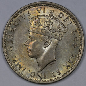 1947 Cyprus - 1 Shilling 1947 - George VI C321